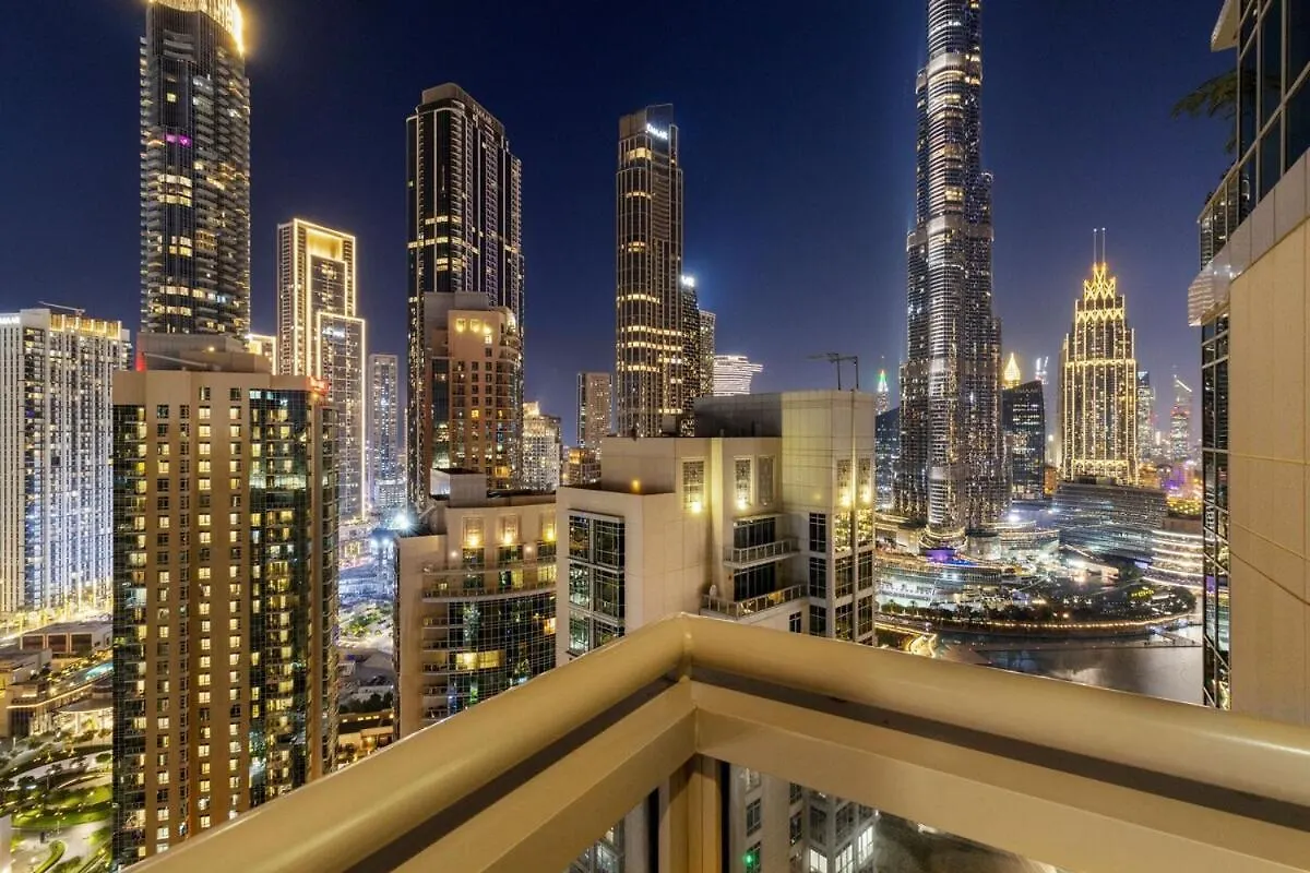 Apartament First Class 2Br Burj Khalifa & Fountain View Dubaj