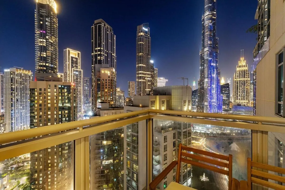 First Class 2Br Burj Khalifa & Fountain View Dubaj Zjednoczone Emiraty Arabskie